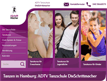 Tablet Screenshot of dieschrittmacher.com